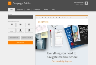 Elsevier Campaign Builder